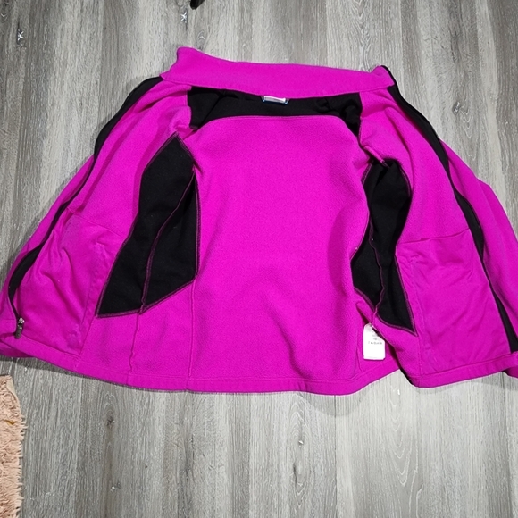 Columbia Jacket sz Large Purple Black - Picture 3 of 4
